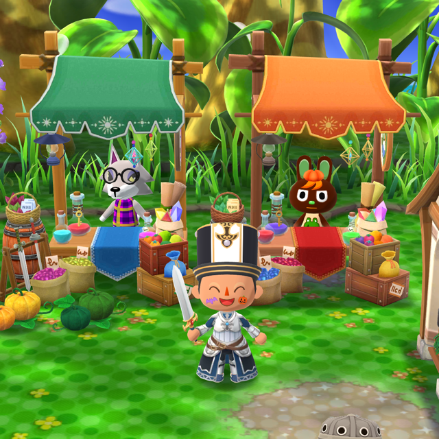 ポケ森日記 冒険コスチュームコレクションでクリフトになる Nadio